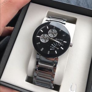 BULOVA GLASS CHRONOGRAPH